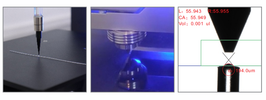 纤维接触角测量 纤维接触角测量